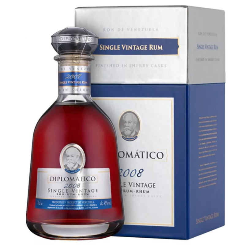 Rhum DIPLOMATICO Single Vintage 2008 Rhum DIPLOMATICO Single Vintage 2008