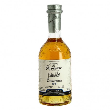 Rhum LA FAVORITE Cuvée Exploration N°5