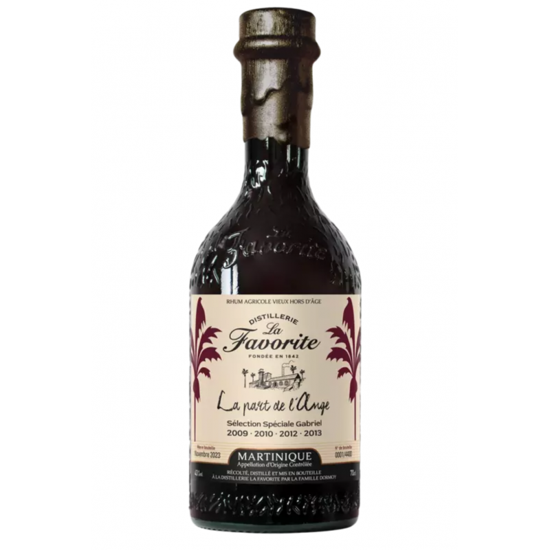 Rhum LA FAVORITE La Part de l'Ange Rhum LA FAVORITE La Part de l'Ange
