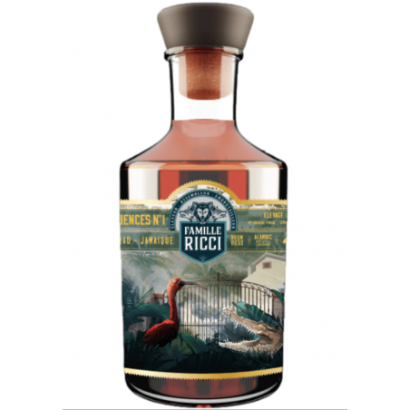 Rhum FAMILLE RICCI “Influences n°1” Trinidad/Jamaïque