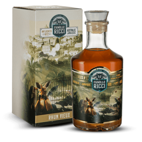 Rhum FAMILLE RICCI "Influences n°2" Australie Jamaïque