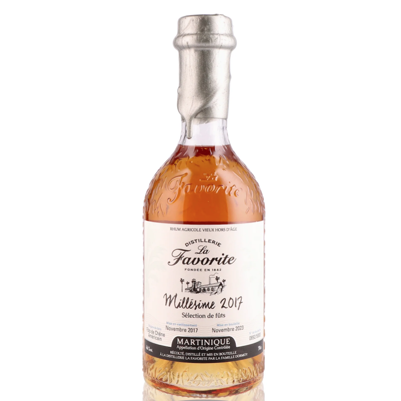 Rhum LA FAVORITE Millésimé 2017 Rhum LA FAVORITE Millésimé 2017