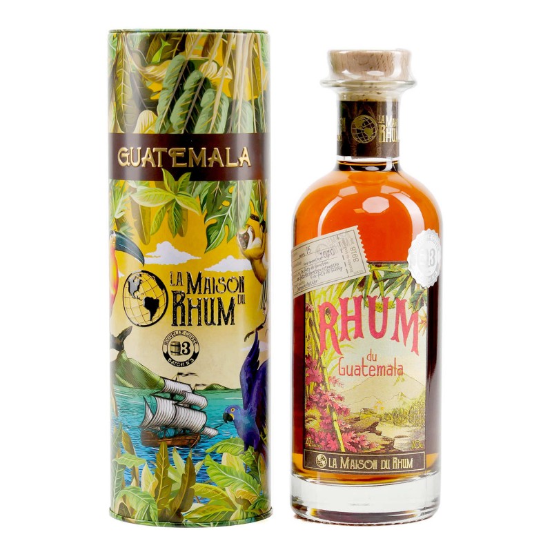 Rhum LA MAISON DU RHUM Guatemala Solera 15 ans Rhum LA MAISON DU RHUM Guatemala Solera 15 ans