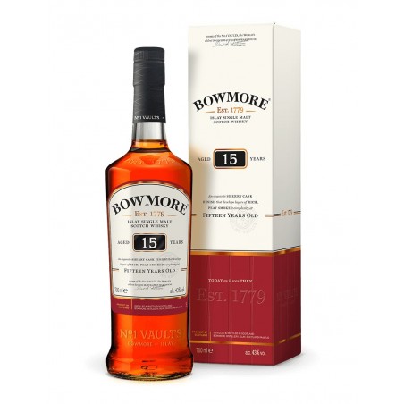 BOWMORE 15 ans Islay Single Malt