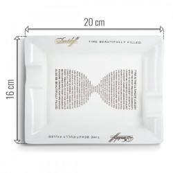 DAVIDOFF Cendrier Cigare Céramique Blanc DAVIDOFF Cendrier Cigare Céramique Blanc