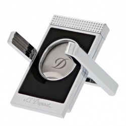 ST DUPONT Coupe Cigare Stand Noir & Chrome