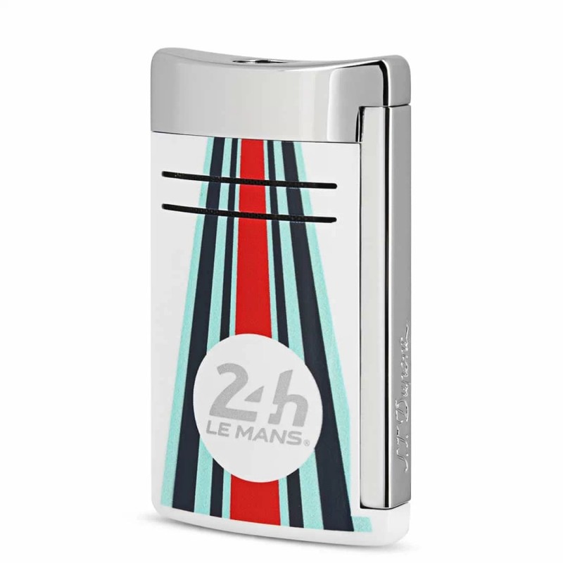 ST DUPONT x Le Mans Maxijet Blanc Chromé ST DUPONT x Le Mans Maxijet Blanc Chromé