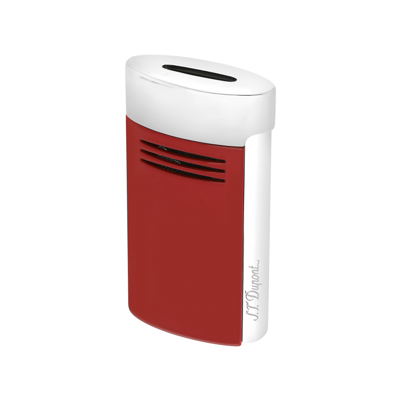 ST DUPONT Briquet Mégajet Rouge & Chrome ST DUPONT Briquet Mégajet Rouge & Chrome