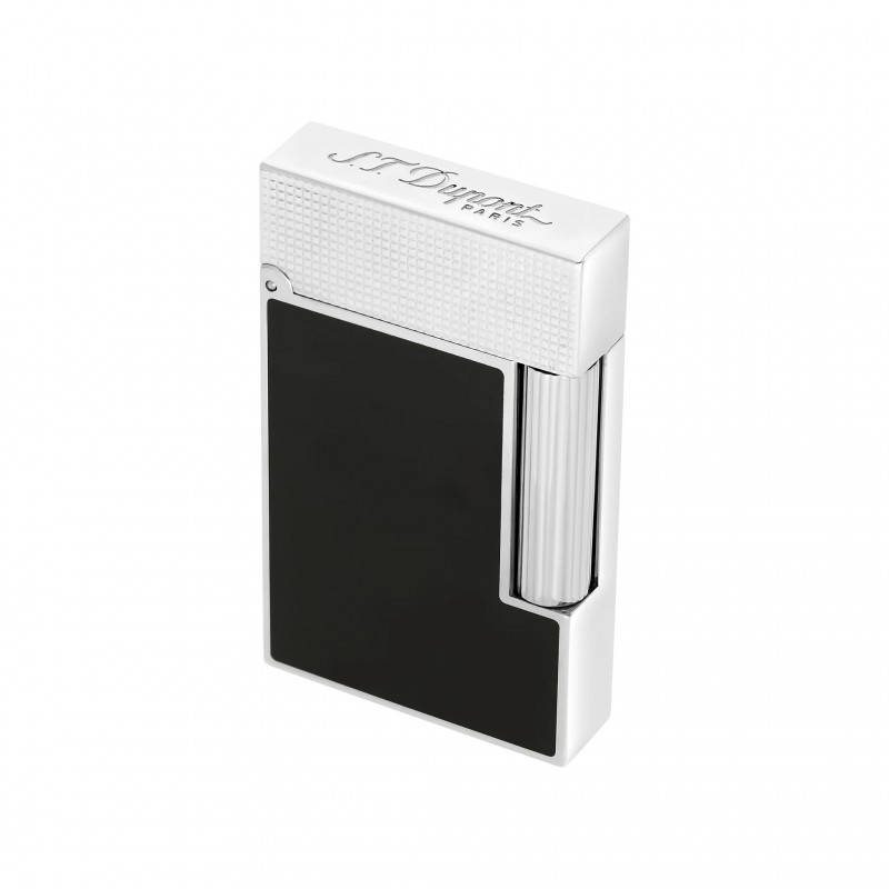 ST Dupont Briquet Ligne 2 Palladium et Noir Mat ST Dupont Briquet Ligne 2 Palladium et Noir Mat