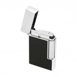 ST Dupont Briquet Ligne 2 Palladium et Noir Mat
