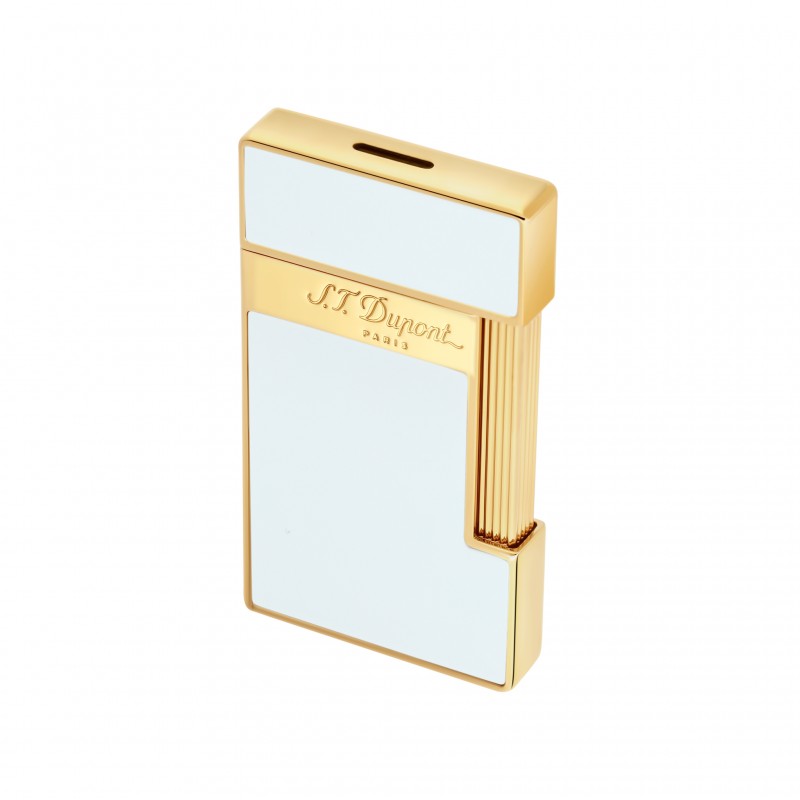 ST DUPONT Briquet Slimmy Blanc Laqué ST DUPONT Briquet Slimmy Blanc Laqué