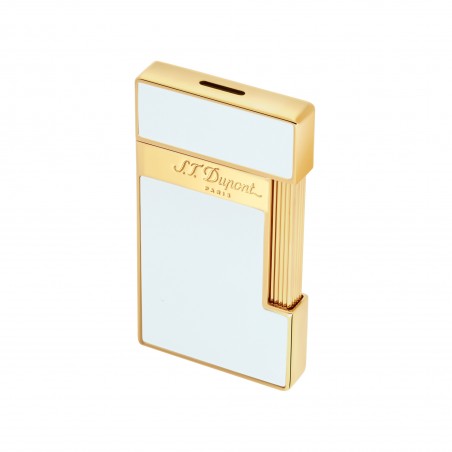 ST DUPONT Briquet Slimmy Blanc Laqué