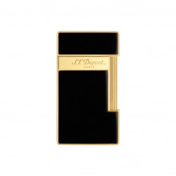 ST DUPONT Briquet Slimmy Noir & Gold