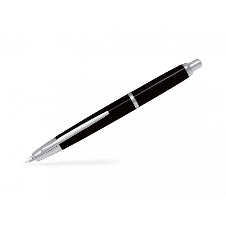 PILOT Stylo Plume Decimo - Attributs Rhodiés NOIR
