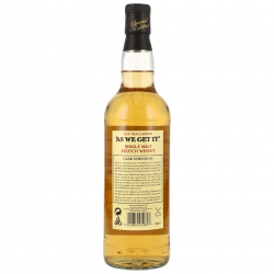 AS WE GET IT Highland Single Malt 8 ans