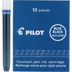 Pilot Namiki  Lot de 24 cartouches d'encre Bleu noir /nuit