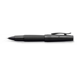 Stylo Roller e motion Pure Black Faber Castel