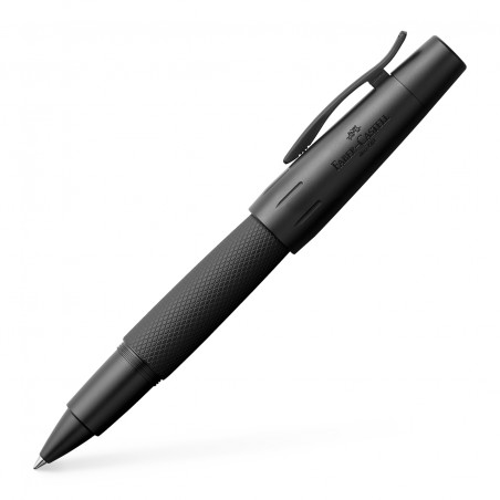 Stylo Roller e motion Pure Black Faber Castel
