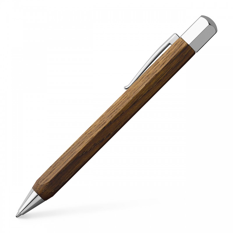 Stylo-bille Ondoro chêne fumé Faber Castel Stylo-bille Ondoro chêne fumé Faber Castel