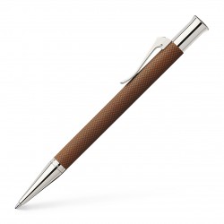 Stylo-bille rotatif Guilloché Cognac Faber