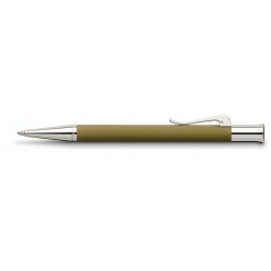 Stylo bille rotatif Guilloché Vert olive Faber
