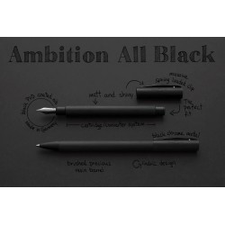 Stylo bille Ambition All Black Faber Castel