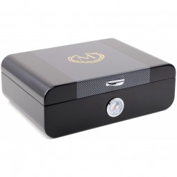 HUMIDOR - Cave à cigares MYON Noir & Carbone