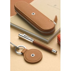 Étui Cashmere Cognac Graf Von Faber Castel