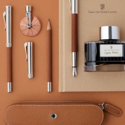 Étui Cashmere Cognac Graf Von Faber Castel